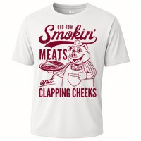 Old Row Smokin Meats And Clapping Cheeks Performance Shirt