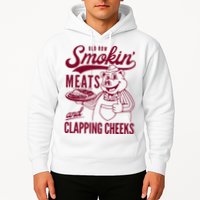 Old Row Smokin Meats And Clapping Cheeks Hoodie