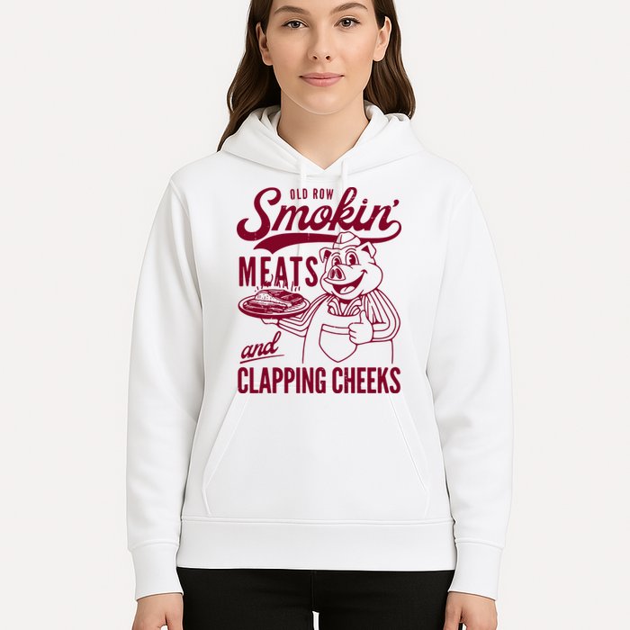 Old Row Smokin Meats And Clapping Cheeks Hoodie