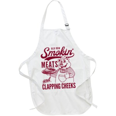 Old Row Smokin Meats And Clapping Cheeks Apron