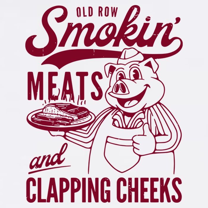 Old Row Smokin Meats And Clapping Cheeks Bucket Hat