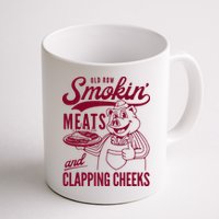 Old Row Smokin Meats And Clapping Cheeks Mug