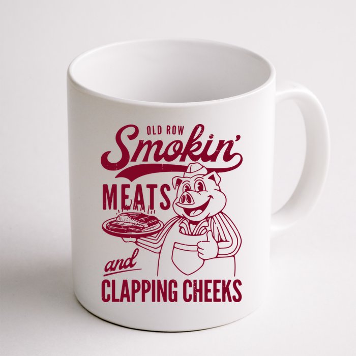 Old Row Smokin Meats And Clapping Cheeks Mug
