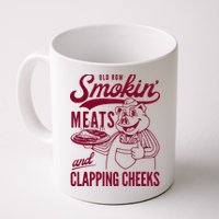 Old Row Smokin Meats And Clapping Cheeks Mug