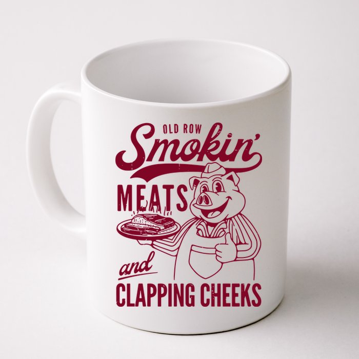 Old Row Smokin Meats And Clapping Cheeks Mug