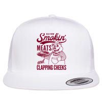 Old Row Smokin Meats And Clapping Cheeks Flatbill Hat