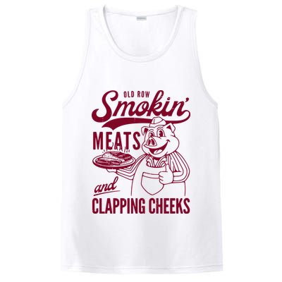 Old Row Smokin Meats And Clapping Cheeks PosiCharge Competitor Tank