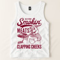 Old Row Smokin Meats And Clapping Cheeks Tank Top