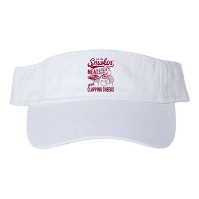 Old Row Smokin Meats And Clapping Cheeks Visor