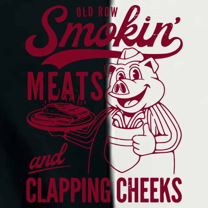 Old Row Smokin Meats And Clapping Cheeks Infant Baby Jersey Bodysuit