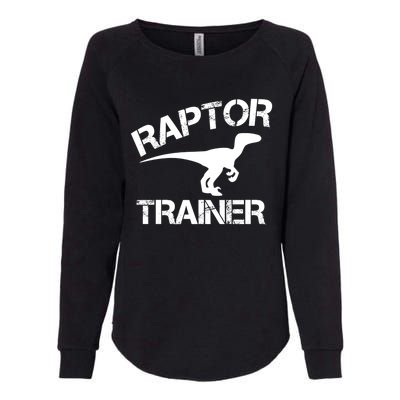 Official Raptor Trainer Gift Womens California Wash Sweatshirt