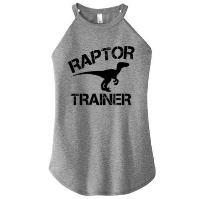 Official Raptor Trainer Gift Women’s Perfect Tri Rocker Tank