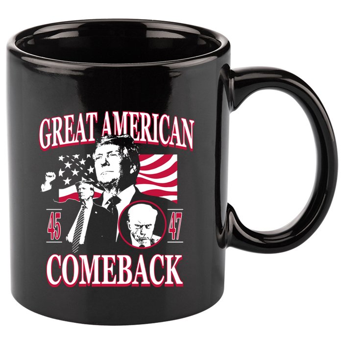 Old Row Trump Great American Comeback 11oz C Handle Ceramic Mug