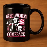 Old Row Trump Great American Comeback 11oz C Handle Ceramic Mug