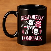 Old Row Trump Great American Comeback 11oz C Handle Ceramic Mug