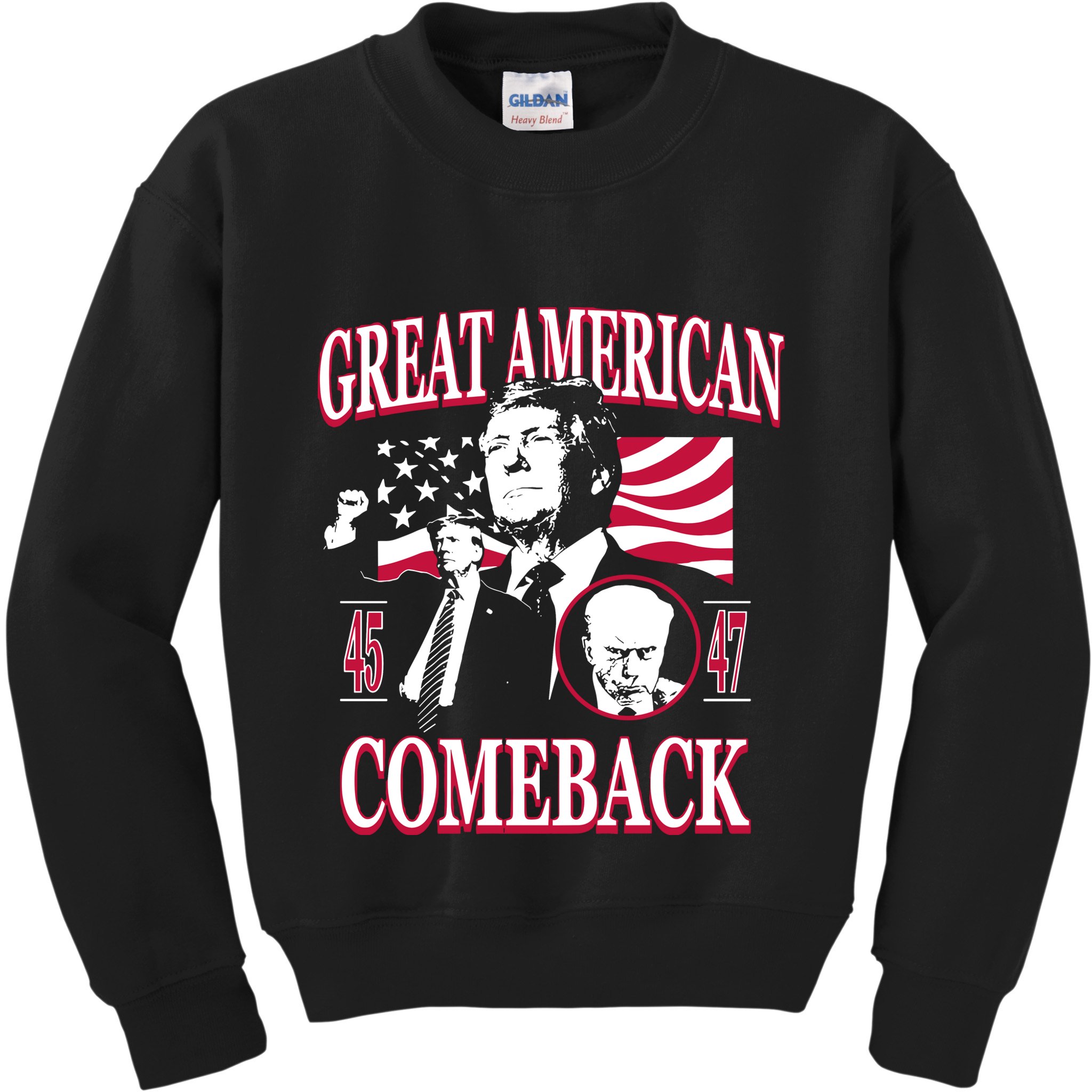 Old Row Trump Great American Comeback Kids Sweatshirt