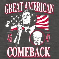Old Row Trump Great American Comeback Vector Backpack