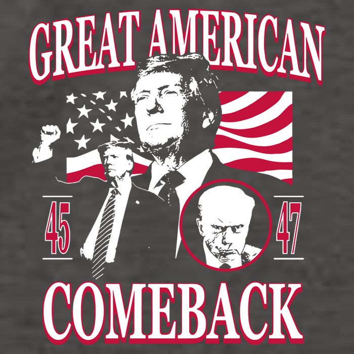 Old Row Trump Great American Comeback Vector Backpack