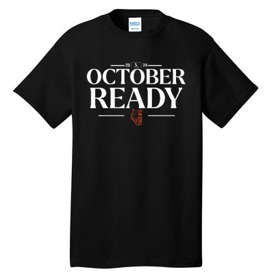 October Ready Tigers Funny For Ready Tiger Tall T-Shirt