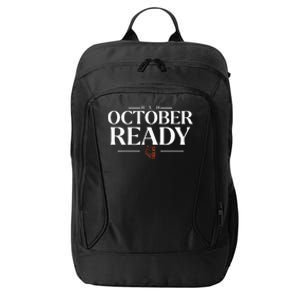 October Ready Tigers Funny For Ready Tiger City Backpack