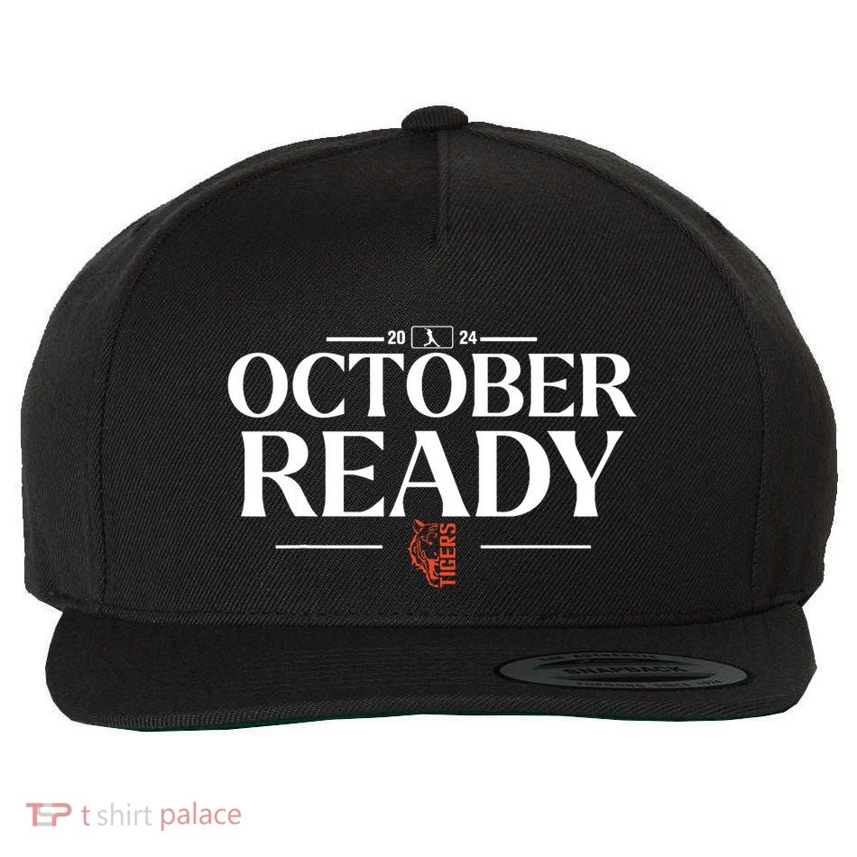 October Ready Tigers Funny For Ready Tiger Wool Snapback Cap