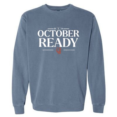 October Ready Tigers Funny For Ready Tiger Garment-Dyed Sweatshirt