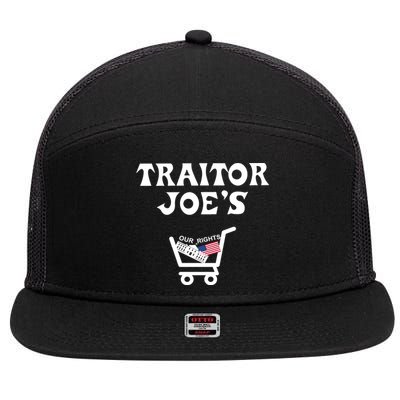 Our Rights Traitor Joe's USA 7 Panel Mesh Trucker Snapback Hat