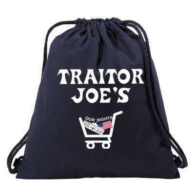 Our Rights Traitor Joe's USA Drawstring Bag