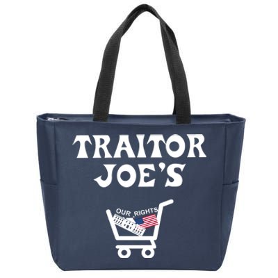 Our Rights Traitor Joe's USA Zip Tote Bag