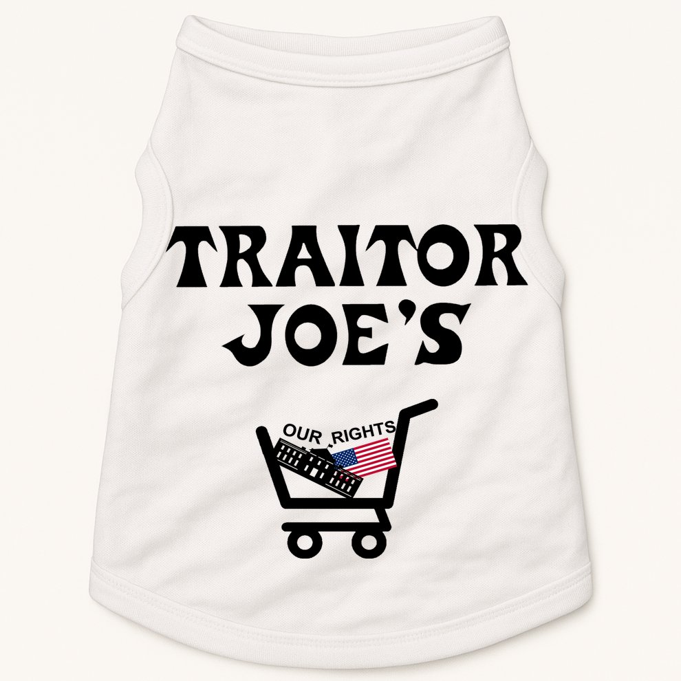 Our Rights Traitor Joe's USA Doggie Tank