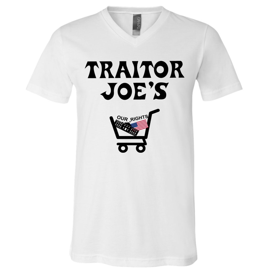 Our Rights Traitor Joe's USA V-Neck T-Shirt