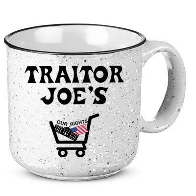 Our Rights Traitor Joe's USA 15oz Campfire Ceramic Mug