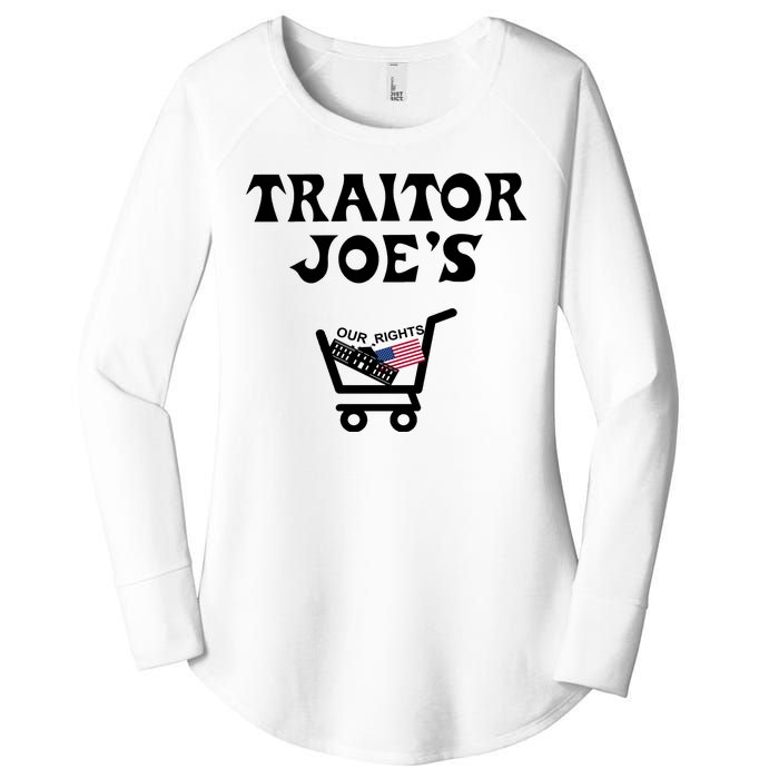 Our Rights Traitor Joe's USA Women's Perfect Tri Tunic Long Sleeve Shirt