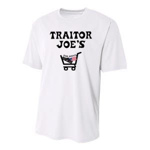 Our Rights Traitor Joe's USA Youth Performance Sprint T-Shirt