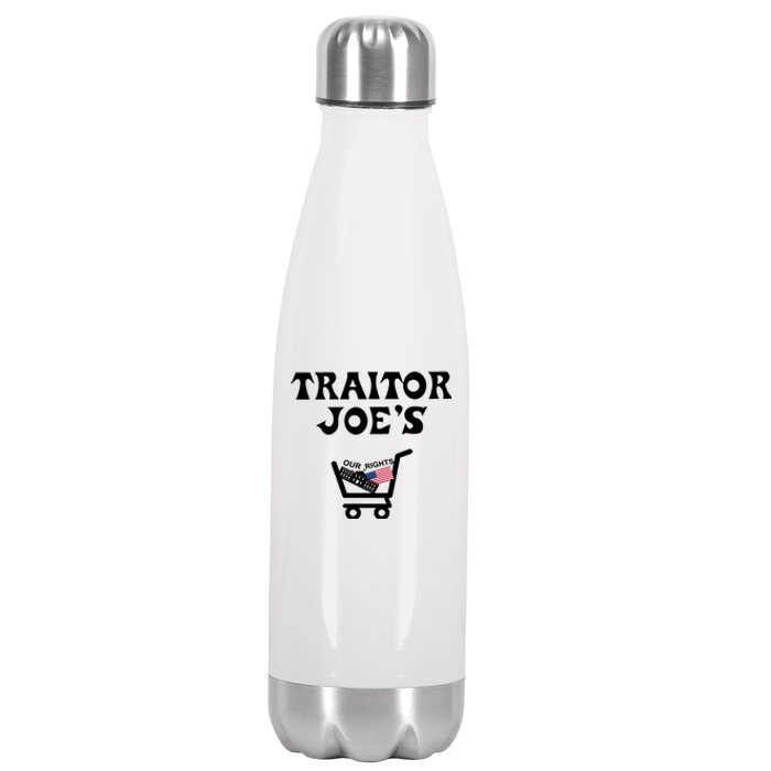 Our Rights Traitor Joe's USA Stainless Steel Insulated Water Bottle