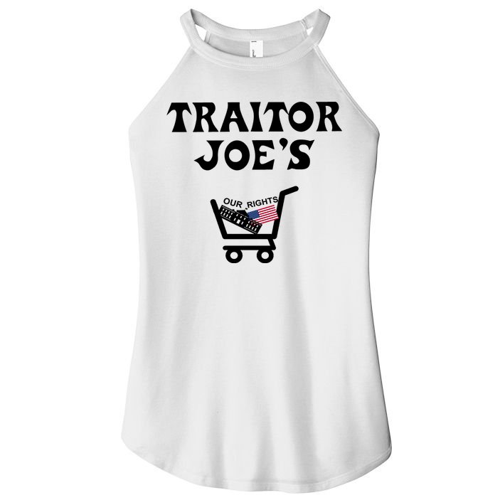 Our Rights Traitor Joe's USA Women's Perfect Tri Rocker Tank