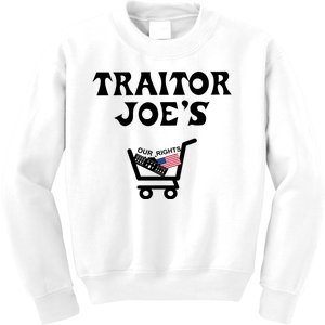 Our Rights Traitor Joe's USA Kids Sweatshirt