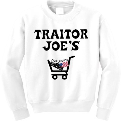 Our Rights Traitor Joe's USA Kids Sweatshirt