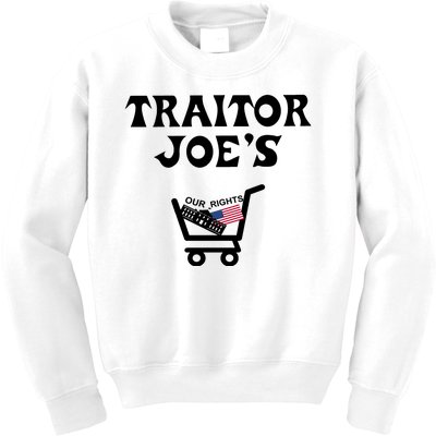 Our Rights Traitor Joe's USA Kids Sweatshirt