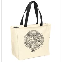 Optometrist Retina Tech Eyeball Anatomy Optician Eye Doctor Zip Tote Bag