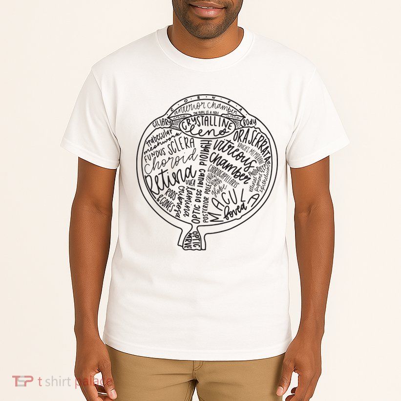 Optometrist Retina Tech Eyeball Anatomy Optician Eye Doctor Tall T-Shirt