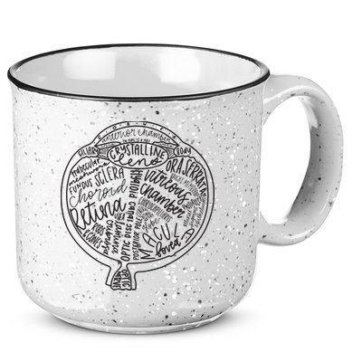 Optometrist Retina Tech Eyeball Anatomy Optician Eye Doctor 15oz Campfire Ceramic Mug