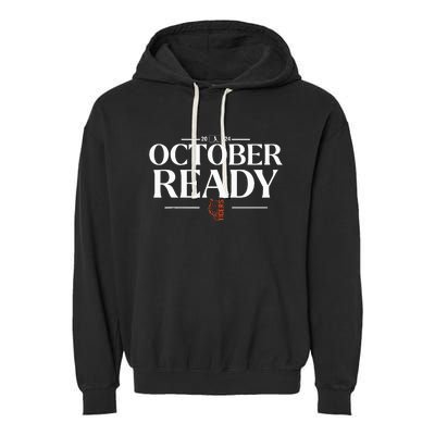 October Ready Tigers Garment-Dyed Fleece Hoodie