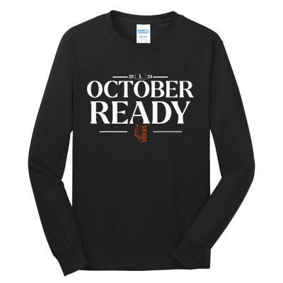 October Ready Tigers Tall Long Sleeve T-Shirt