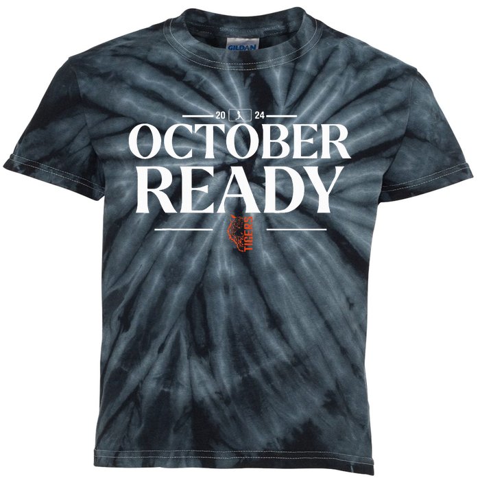 October Ready Tigers Kids Tie-Dye T-Shirt