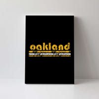 Oakland Retro Three Stripe Weathered Green Canvas