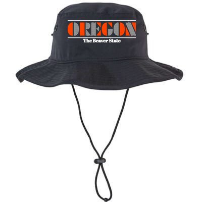 Oregon Retro The Beaver State Logo Bucket Hat