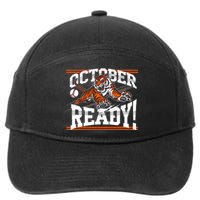 October Ready Tiger Baseball Fan Apparel 7-Panel Snapback Hat