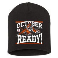 October Ready Tiger Baseball Fan Apparel Short Acrylic Beanie