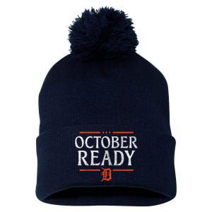 October Ready Tiger Baseball Gifts For M.E.N W.O.M.E.N Pom Pom 12in Knit Beanie